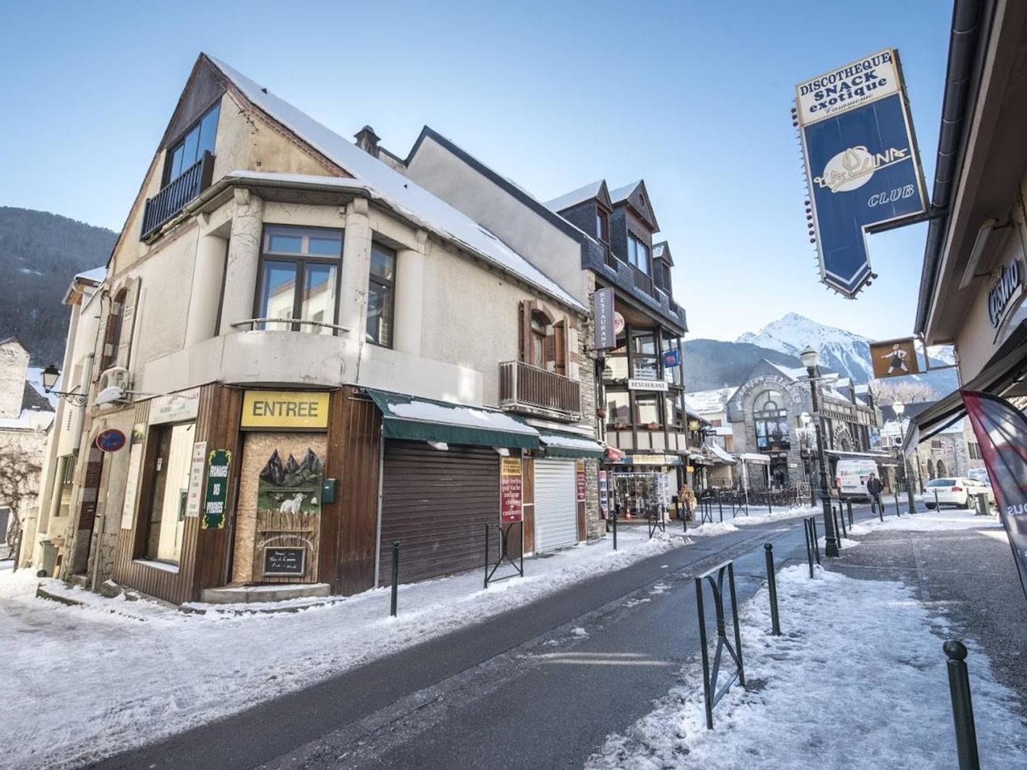 Charmant Studio Cabine 4 Pers. Avec Balcon, Proche Centre Et Thermes A Saint-Lary-Soulan - Fr-1-296-231 Exterior photo